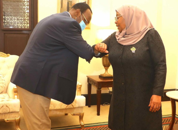 President Samia Meets Mbowe Hours After His Release - The Citizen