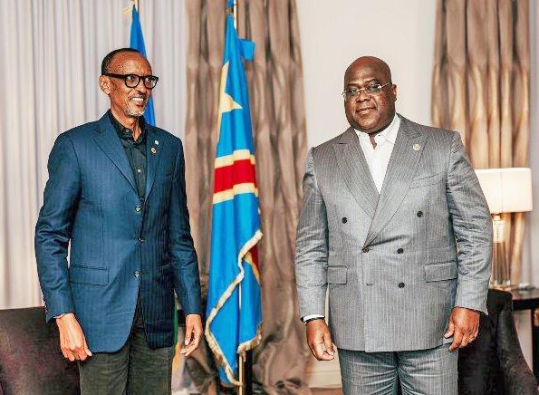 Kagame Tshisekedi pic