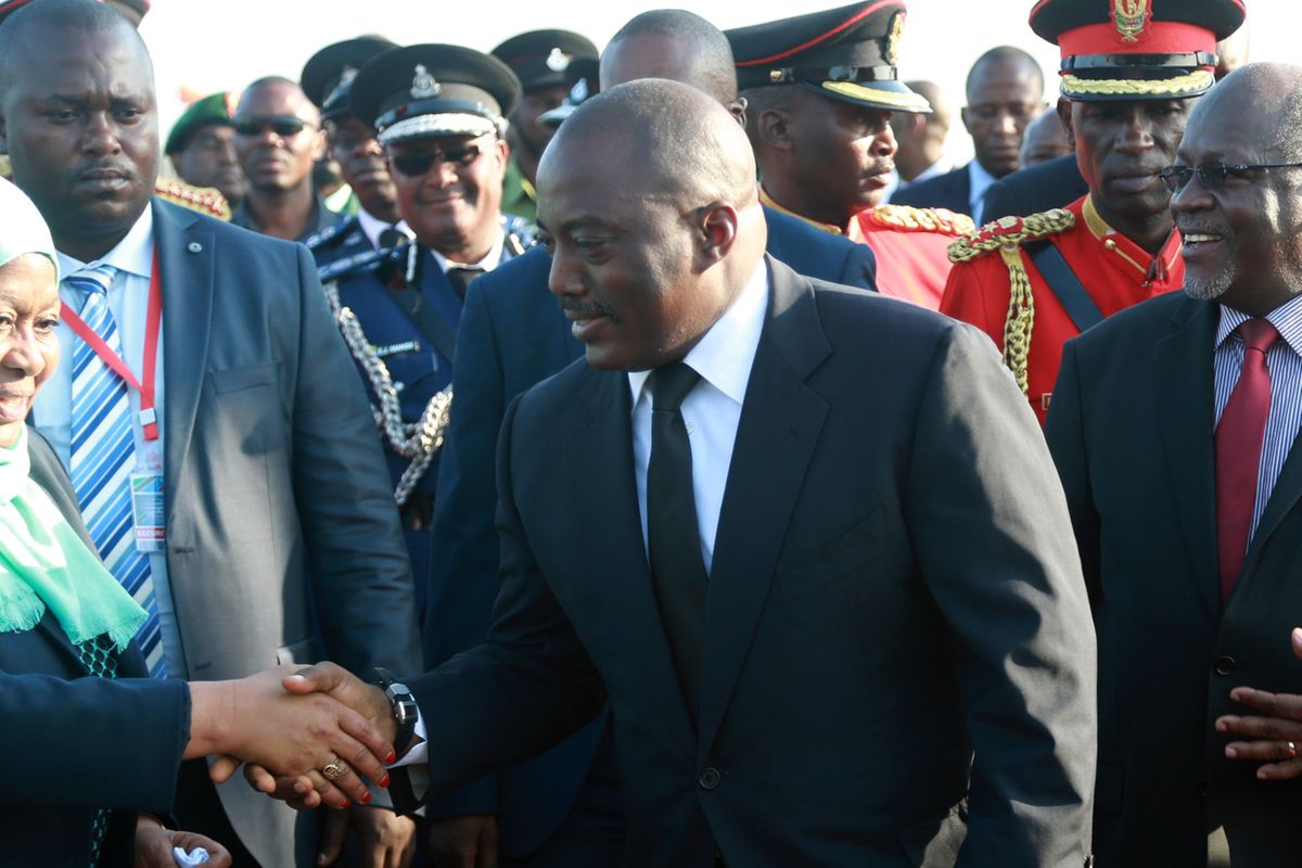 Kabila On Official Visit 