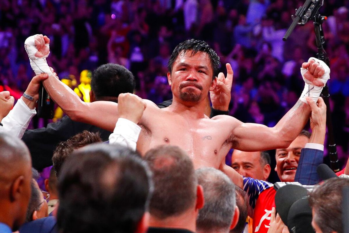 Manny Pacquiao mulls future after title stunner
