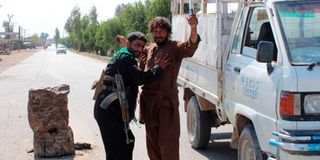 Afghan policeman 