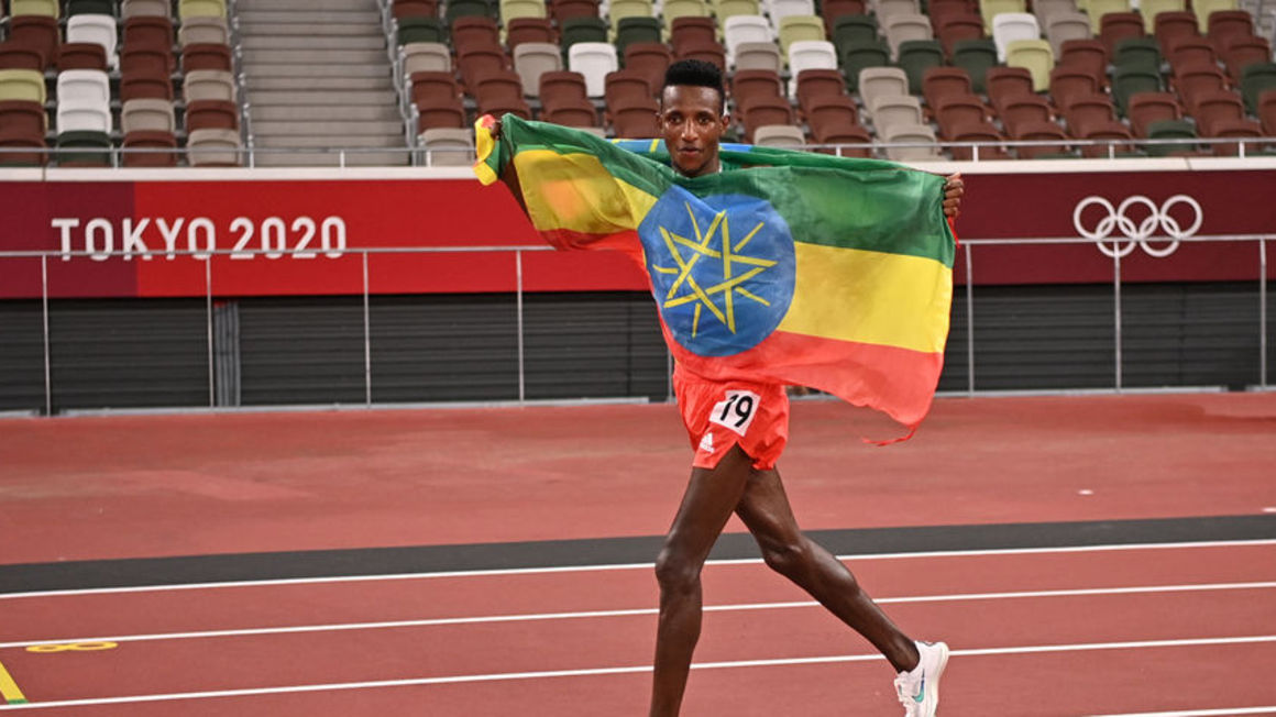 Ethiopia wins 10,000m Olympic gold as Uganda takes silver and bronze