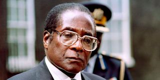 Former Zimbabwe President Robert Mugabe