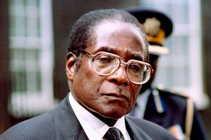 Former Zimbabwe President Robert Mugabe
