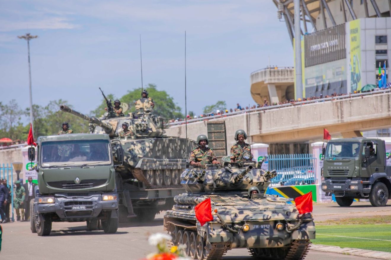 Tanzania shows its military power at Independence celebrations | The ...