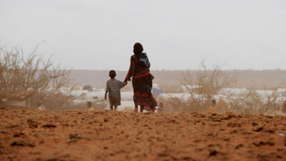 Drought in Somalia.