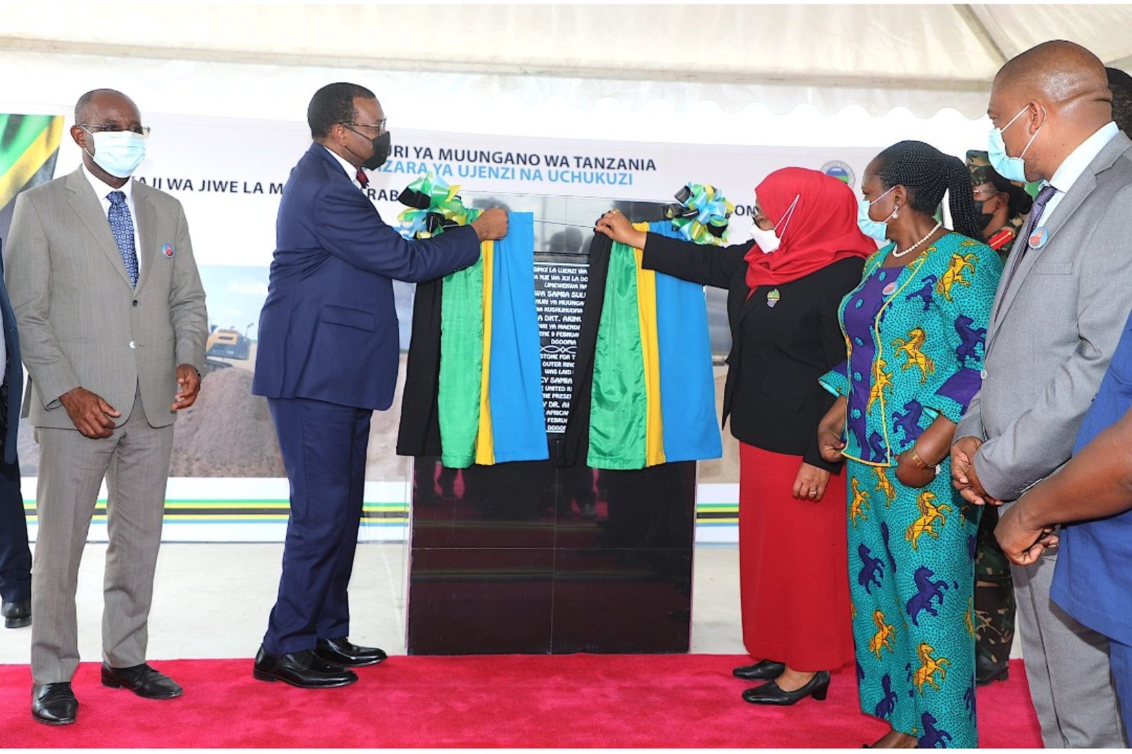 Samia launches Dodoma City Outer Ring Road construction project | The ...