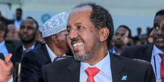 Somalia President-elect Hassan Sheikh Mohamud