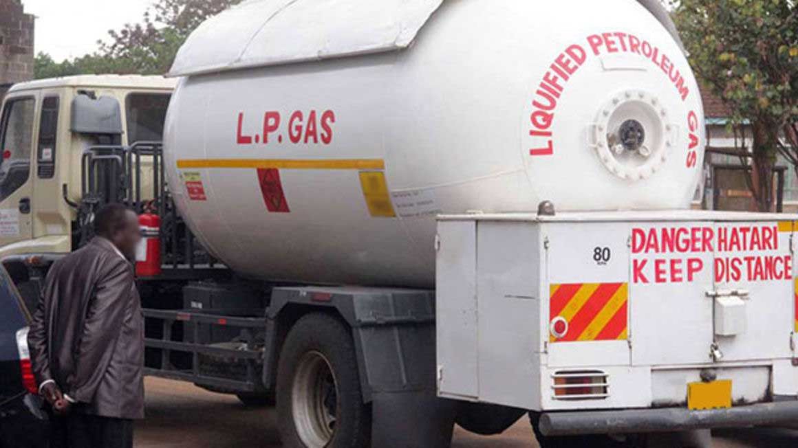 LPG truck