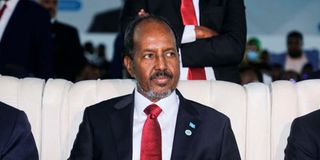 Somalia's new President Hassan Sheikh Mohamud