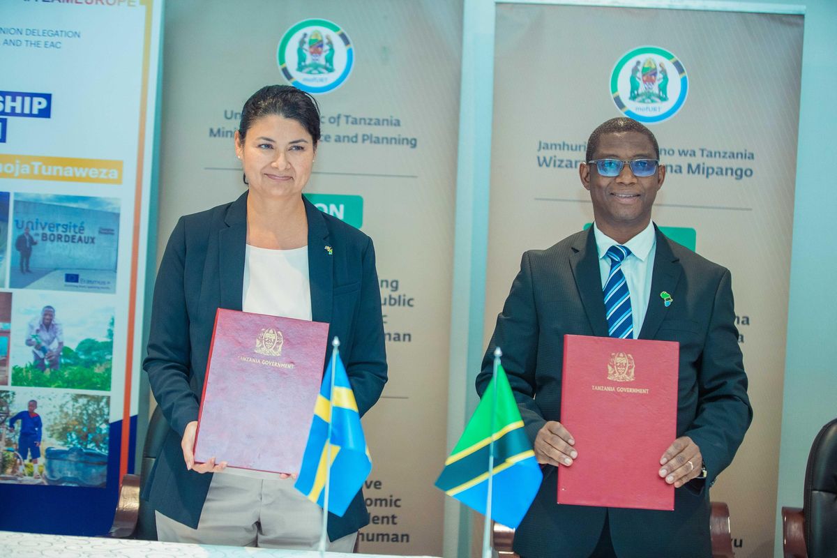 Tanzania, Sweden Sign A Grant Of Sh44.3 Billion | The Citizen