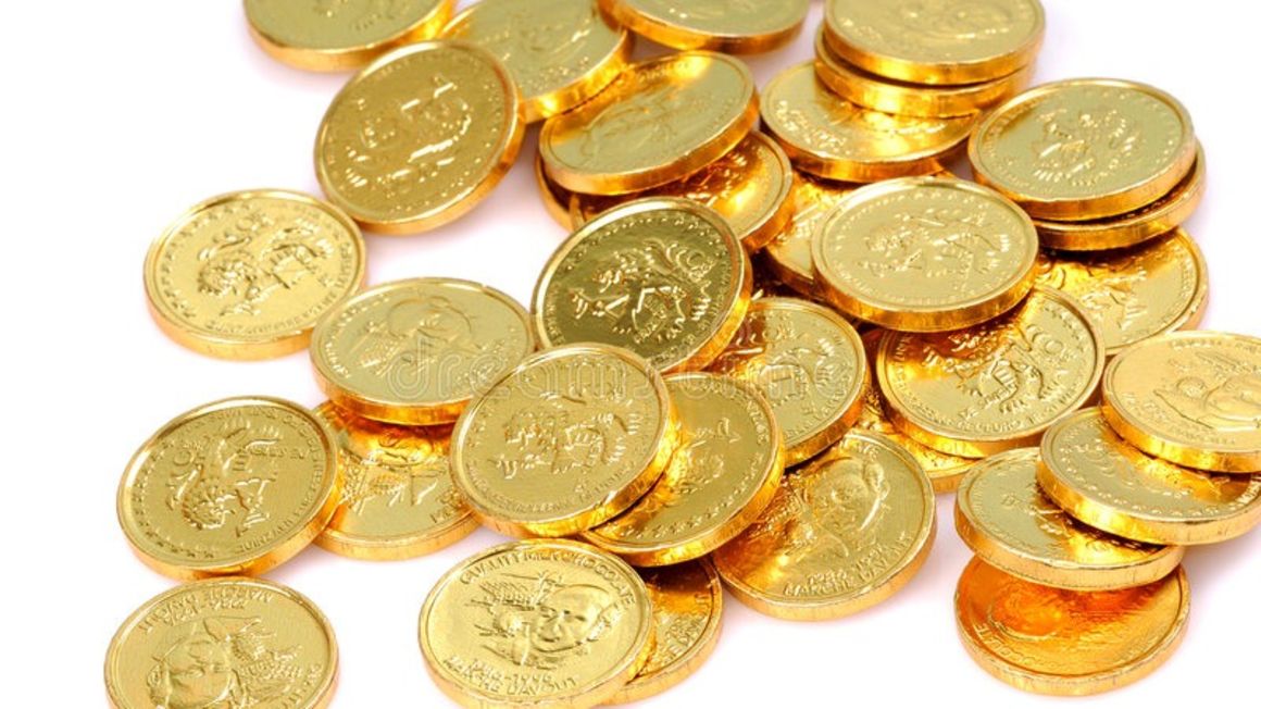 Gold coins