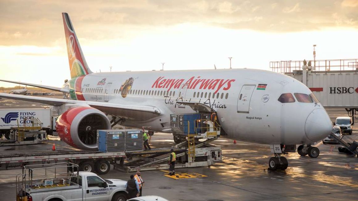 Kenya Airways plane new york casablanca morocco passenger dead