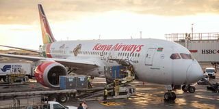 Kenya Airways plane new york casablanca morocco passenger dead