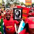 South Africans demonstrate over power outages