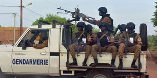 Bukina FAso soldiers