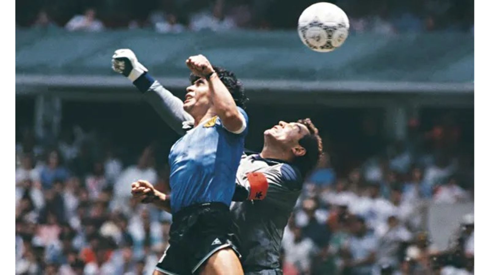 Hand of God jersey: Diego Maradona's daughter claims wrong 'Hand