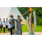 Rwandan President Kagame and First Lady Jeannette Kagame