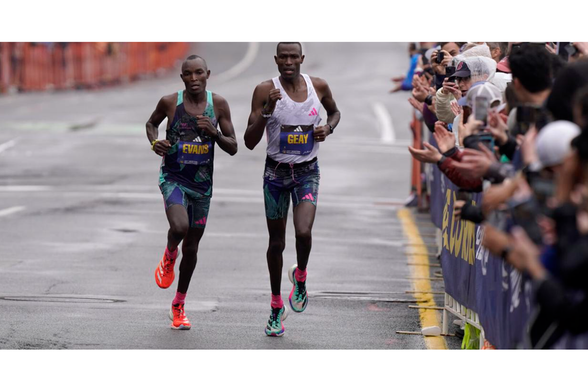 Boston Marathon Tanzania’s Gabriel Geay finishes second ahead of Eliud