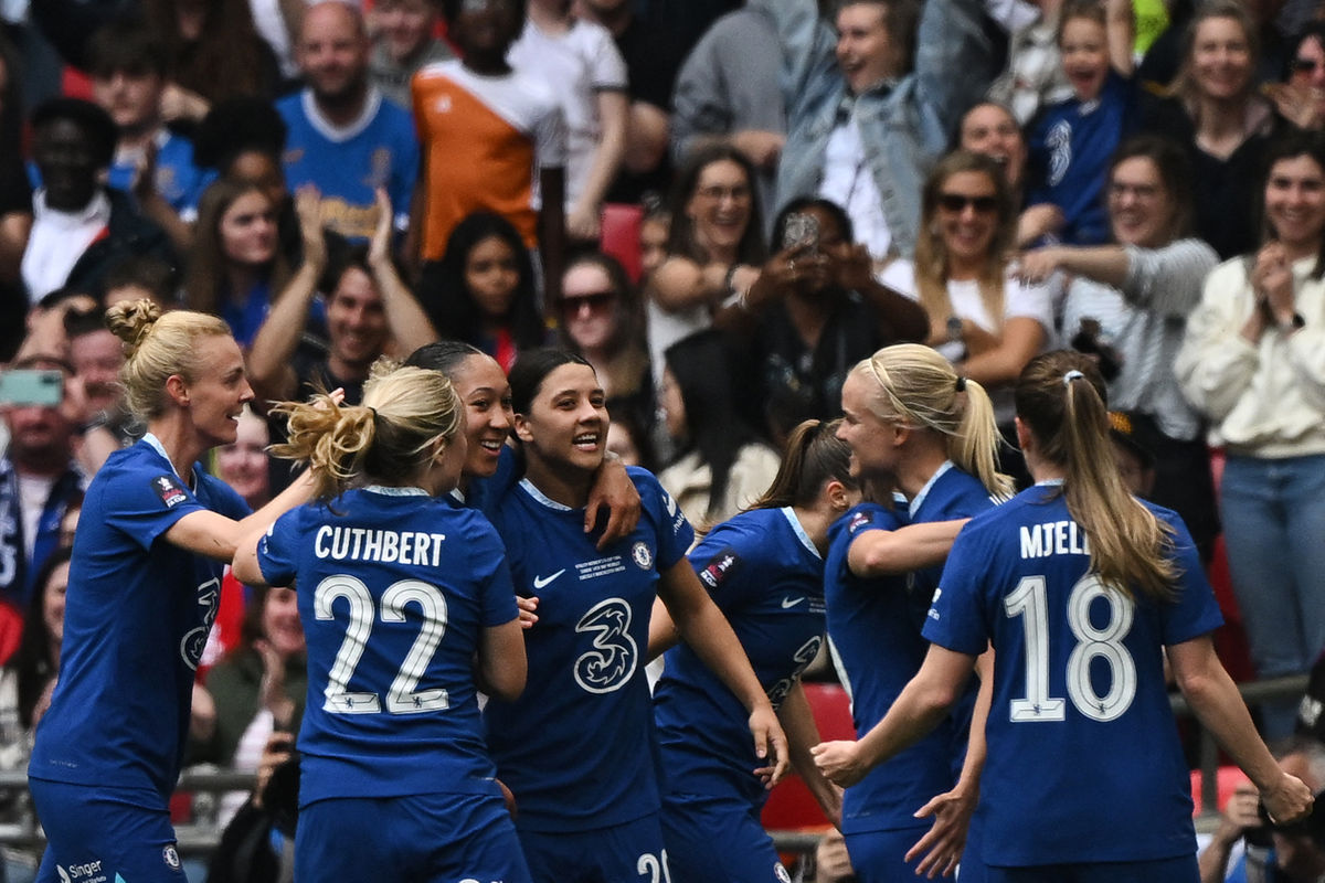 Kerr strikes as Chelsea win record-breaking women's FA Cup final | The ...