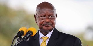 Ugandan President Yoweri Museveni