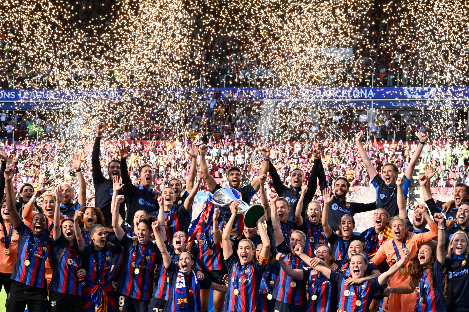 Barcelona win Women's Champions League with stunning comeback