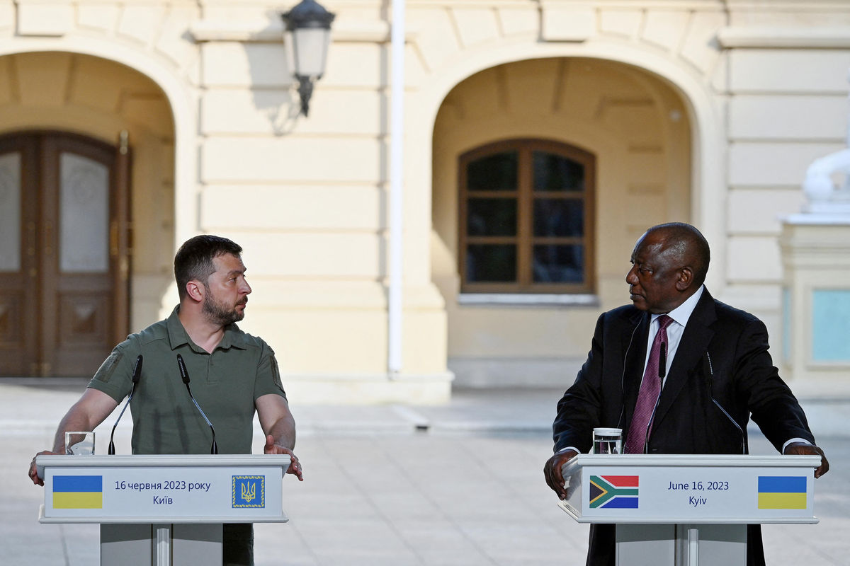 South Africa Hails 'historic' Ukraine Peace Mission After Talks | The ...