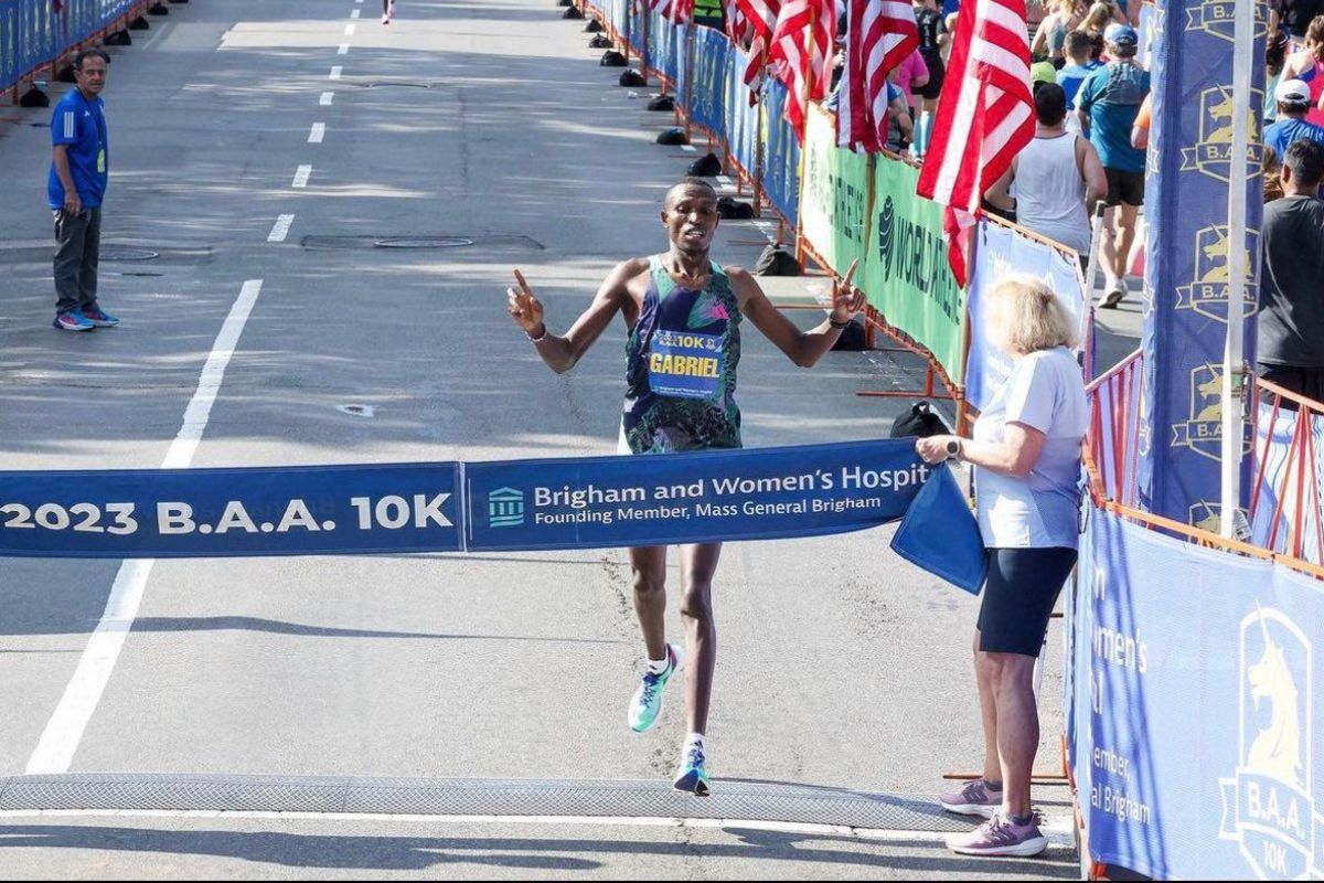 Tanzania's Gabriel Geay beats Kenyan duo to win Boston Marathon | The ...