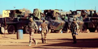 French soldiers in Mali