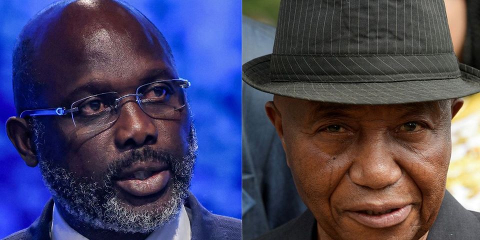 Liberian President George Weah Concedes Poll Defeat To Ex VP Boakai ...