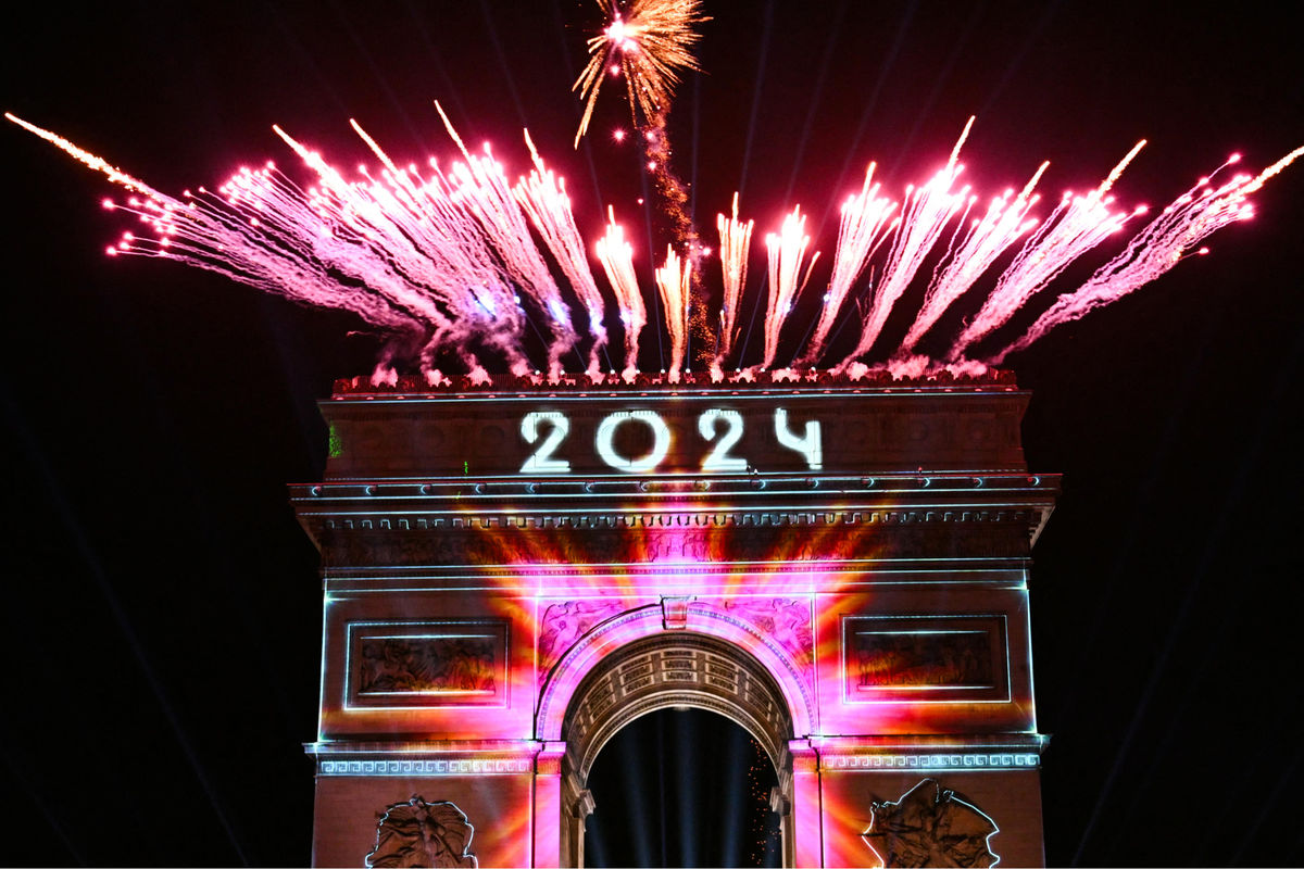 Fireworks, weapons light skies as world enters 2024 The Citizen