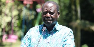 Raila Odinga 