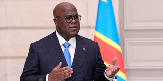 Congo's President Felix Tshisekedi