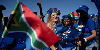 Democratic Alliance supporters