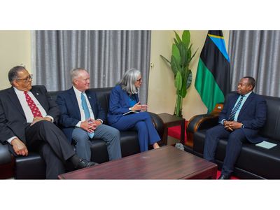 Zanzibar’s First Vice President hosts US delegation