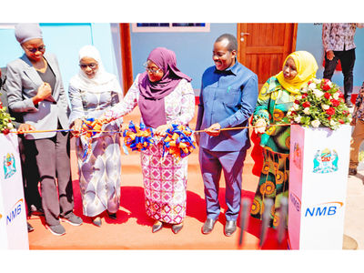 President Samia lauds NMB Bank’s social investment projects