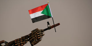 Sudanese flag 