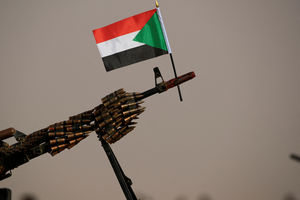 Sudanese flag 