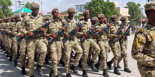 Somalia soldiers