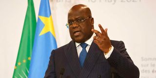 DRC President Felix Tshisekedi