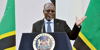 Former Tanzanian President John Magufuli